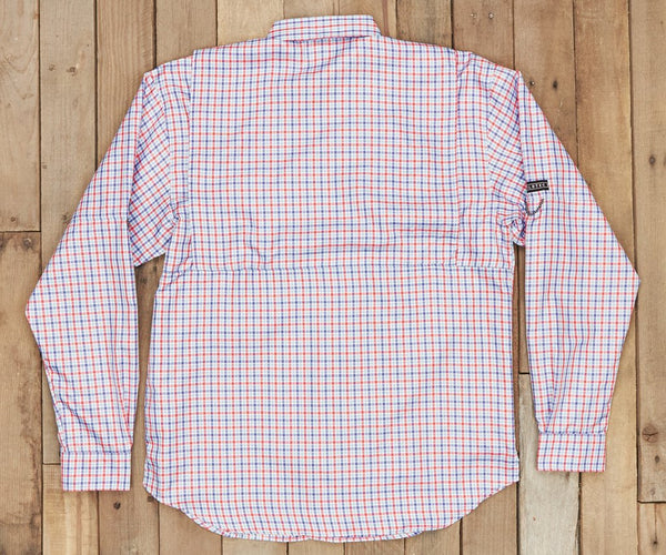 Harbor Cay Fishing Shirt - Abaco Grid