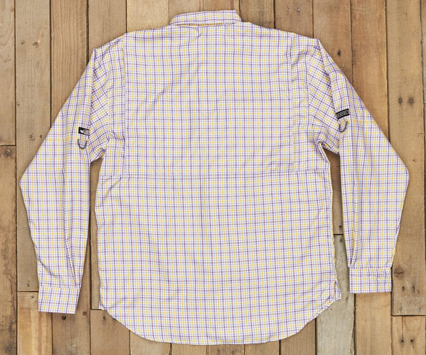 Harbor Cay Fishing Shirt - Abaco Grid