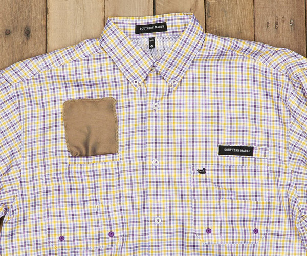 Harbor Cay Fishing Shirt - Abaco Grid