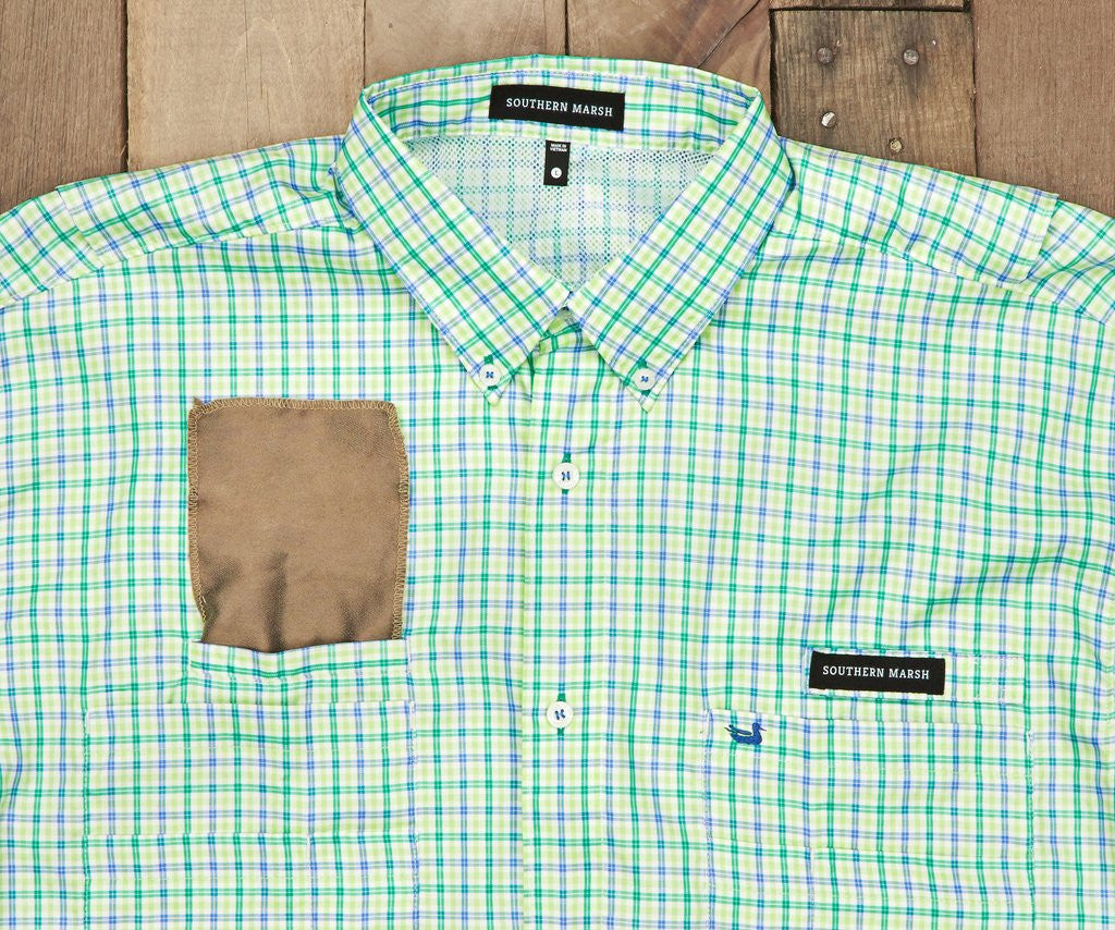 Harbor Cay Fishing Shirt - Abaco Grid